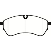 Abtex Front Brake Pad Set PLU2450