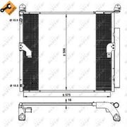 NRF Air Conditioning Condenser 350335