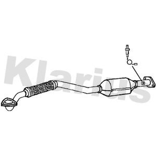 Klarius Catalyst Type Approved With Pipe Centre 312014 55352816 312014