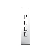 Scan Pull Vertical - Polished Chrome Effect 50 x 200mm - 6034C