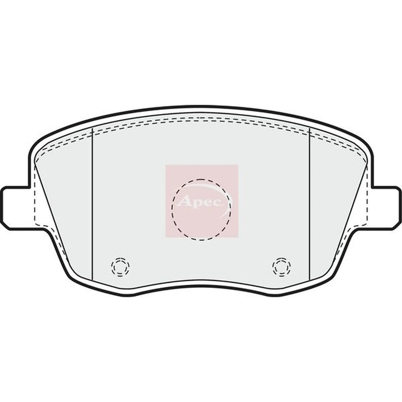Apec Front Brake Pad Set PAD1178