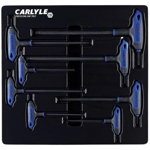 Carlyle Hand Tools Hex Key Set - Ball Plus L-Handle - Metric - 8 Piece Carlyle Hand Tools  - Town Parts