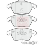 Apec Front Brake Pad Set PAD1731