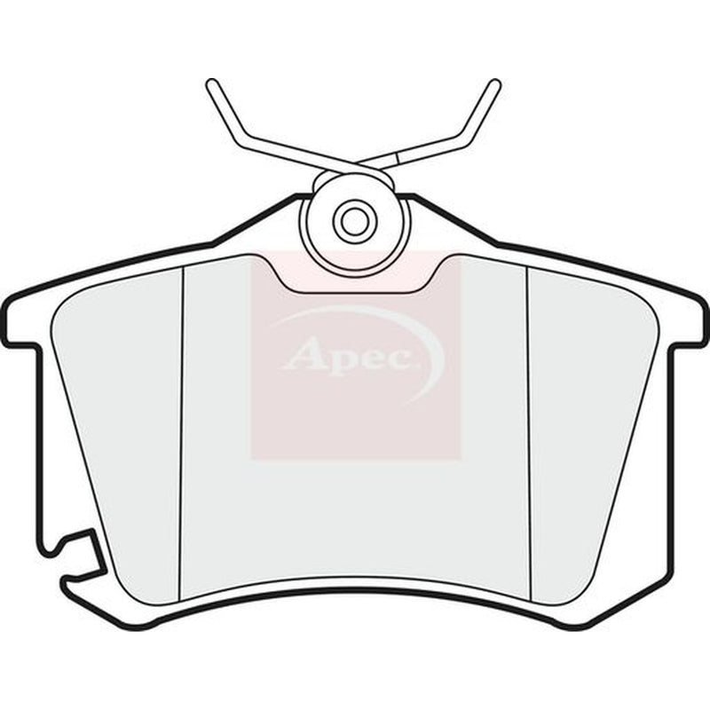 Apec Rear Brake Pad Set PAD1419