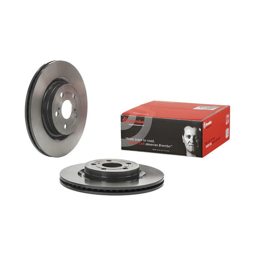 Brembo 2 x Internally Vented Front Brake Discs 09.E531.11