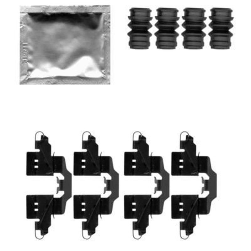 Textar Brake Pad Accessory Fitting Kit Rear 82509700