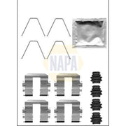NAPA Brake Pad Accessory Fitting Kit Rear NFK1403