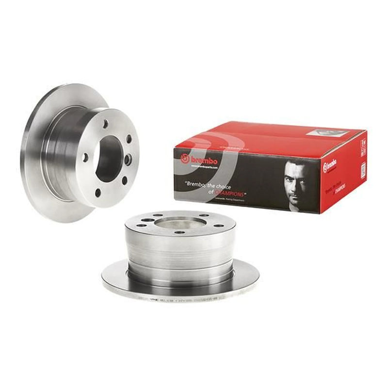 Brembo 2 x Solid Rear Brake Discs 08.7724.20