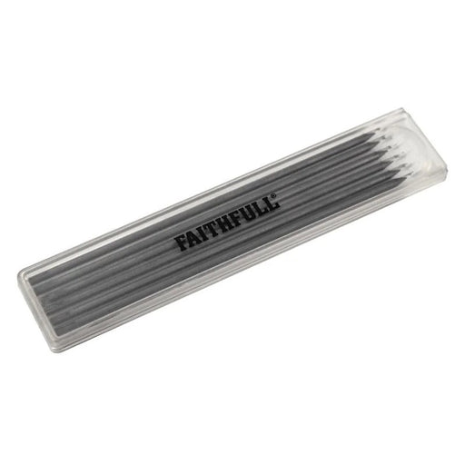 Faithfull Black Pencil Marking Refill Pack, 6 Piece - FAICPLRRFILB