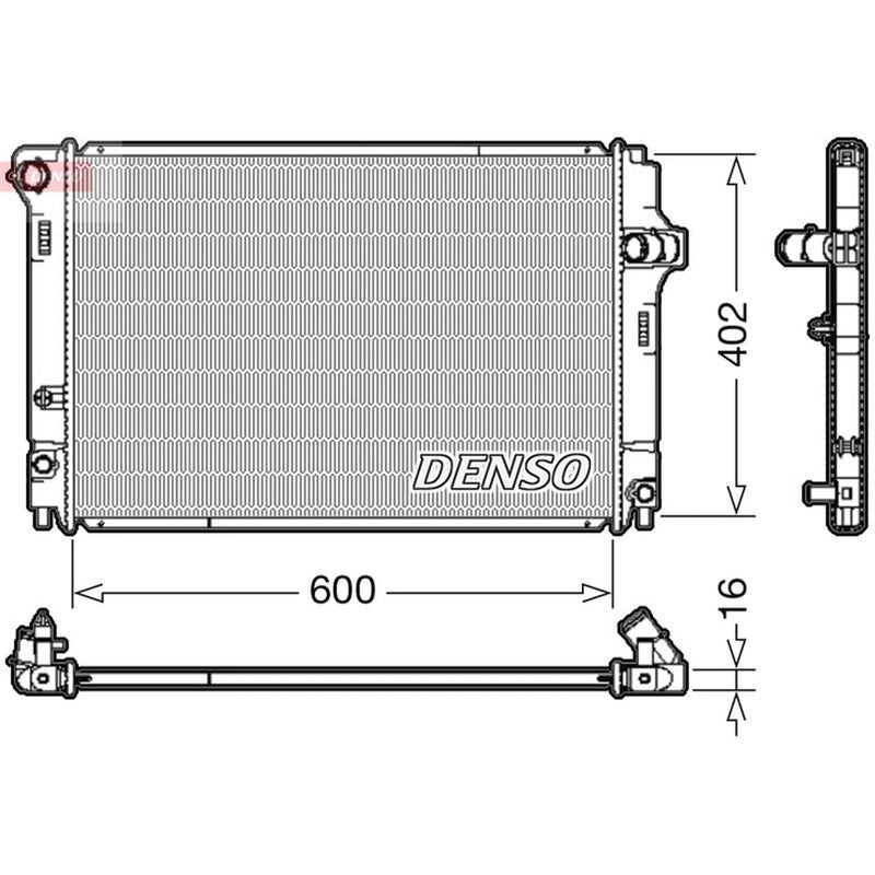 Denso Engine Radiator DRM50089
