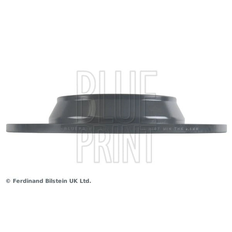 Blue Print 2 x Solid Rear Brake Discs ADF124375