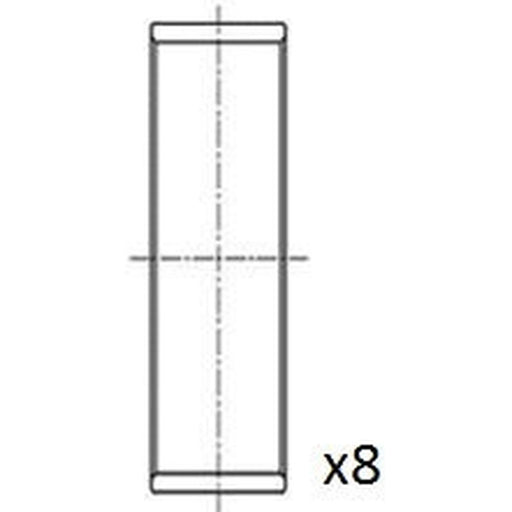 FAI Big End Bearing Set 50. BB2034-050
