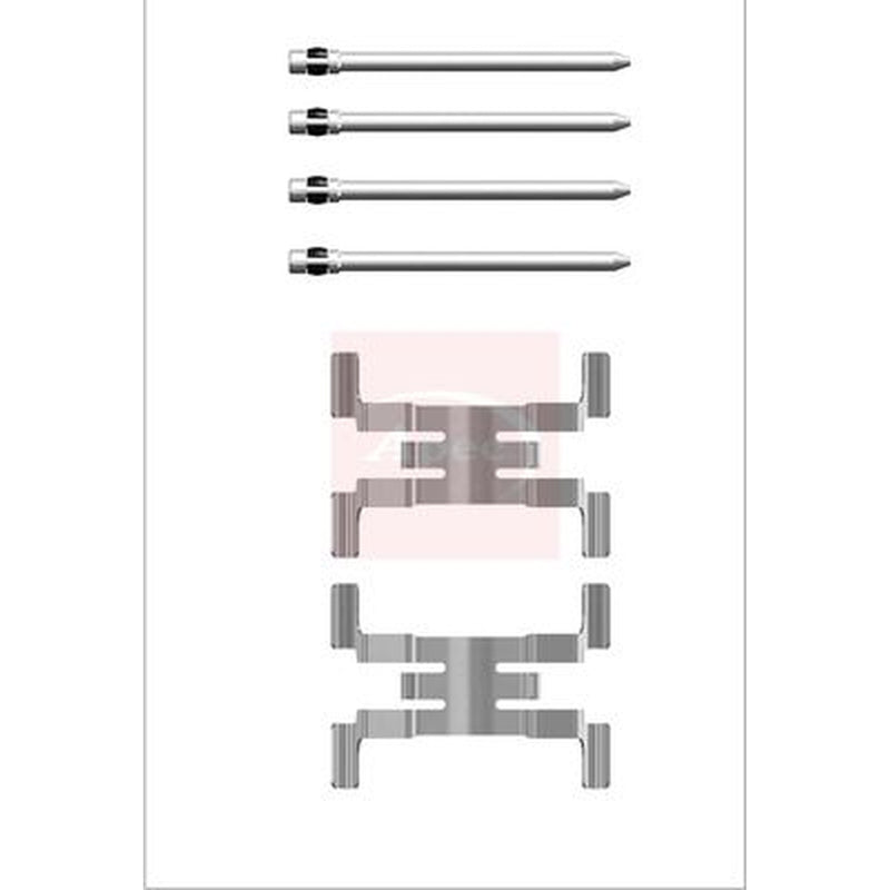Apec Brake Pad Accessory Fitting Kit Front KIT1444