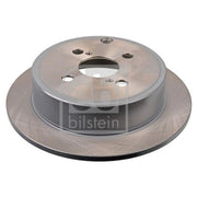 Febi 2 x Solid Rear Brake Discs 26066
