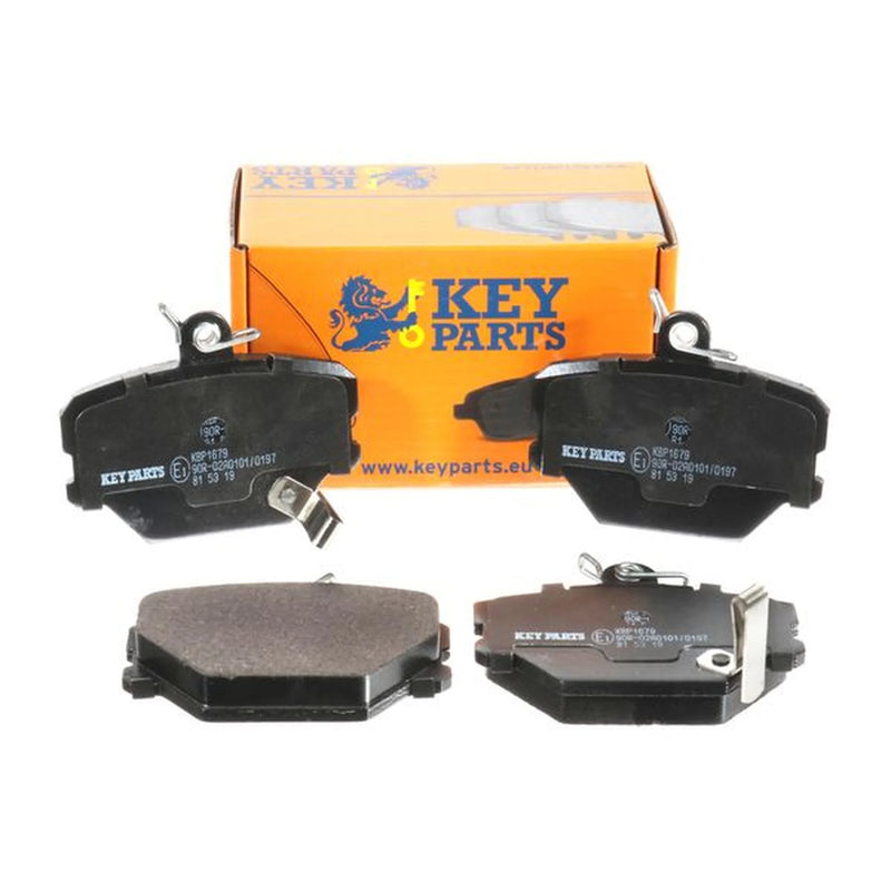 Key Parts 4 x Front Brake Pad Set KBP1679