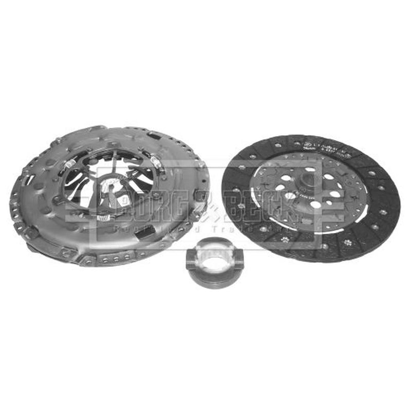 Borg & Beck Clutch Kit Set 3pc 228mm HK2030