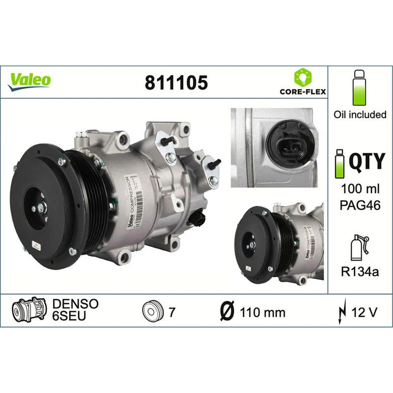 Valeo Air Conditioning Compressor 811105