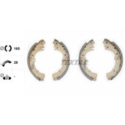 Textar Brake Shoe Set Axle Kit 91059300