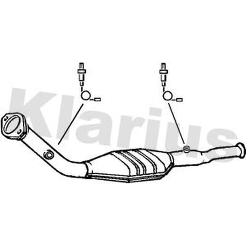 Klarius Catalyst Type Approved With Pipe 323022