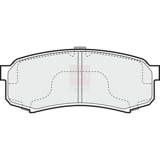 Apec Rear Brake Pad Set PD3386
