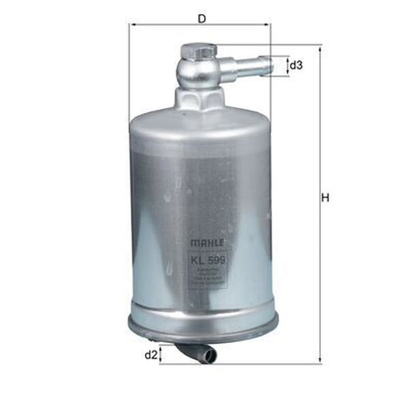 Mahle Fuel Filter Element KL 599