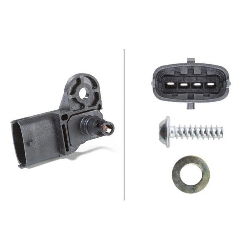 Hella Turbo Boost Pressure Sensor 6PP 009 400-311