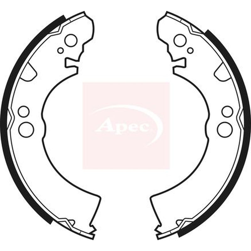 Apec Brake Shoe Set Axle Kit SHU342