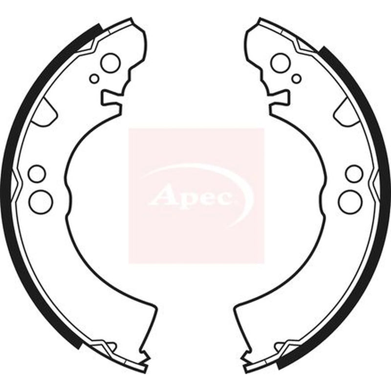 Apec Brake Shoe Set Axle Kit SHU342