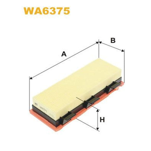 WIX Engine Air Filter WA6375