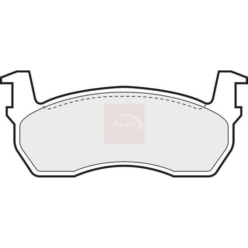 Apec Front Brake Pad Set PAD425