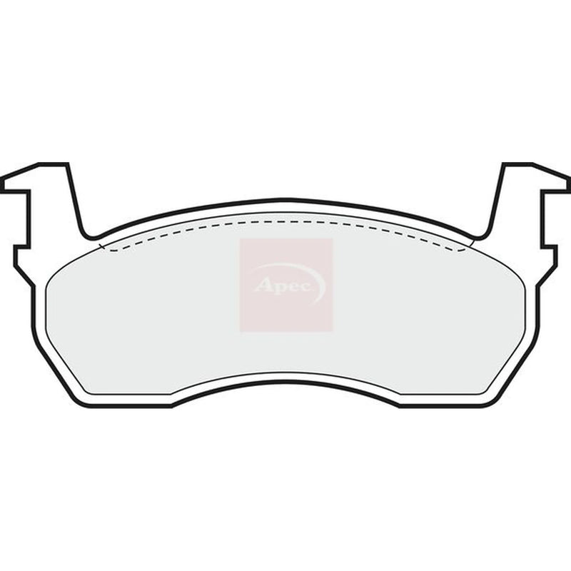Apec Front Brake Pad Set PAD425