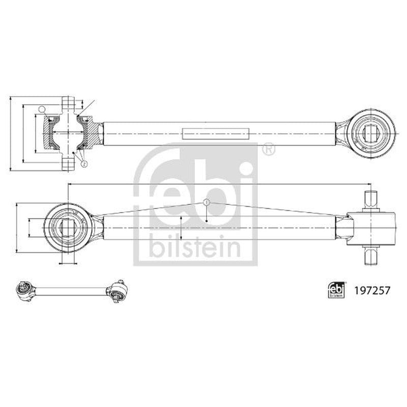 Febi Control/Trailing Arm Rear 197257