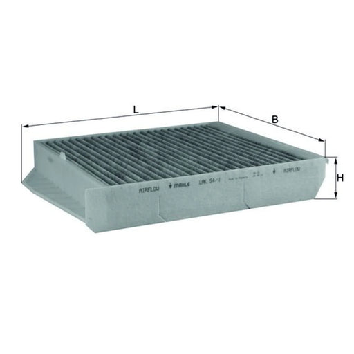 Mahle Cabin Air Filter (Pollen Filter) LAK 54/1