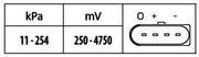 Hella 6PP 009 400-551 Sensor, boost pressure