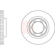 Apec 2 x Vented Front Brake Discs DSK2002