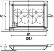 Hella 2JA 012 557-017 Interior Light
