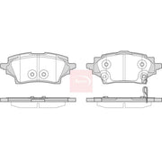 Apec Rear Brake Pad Set PAD2375