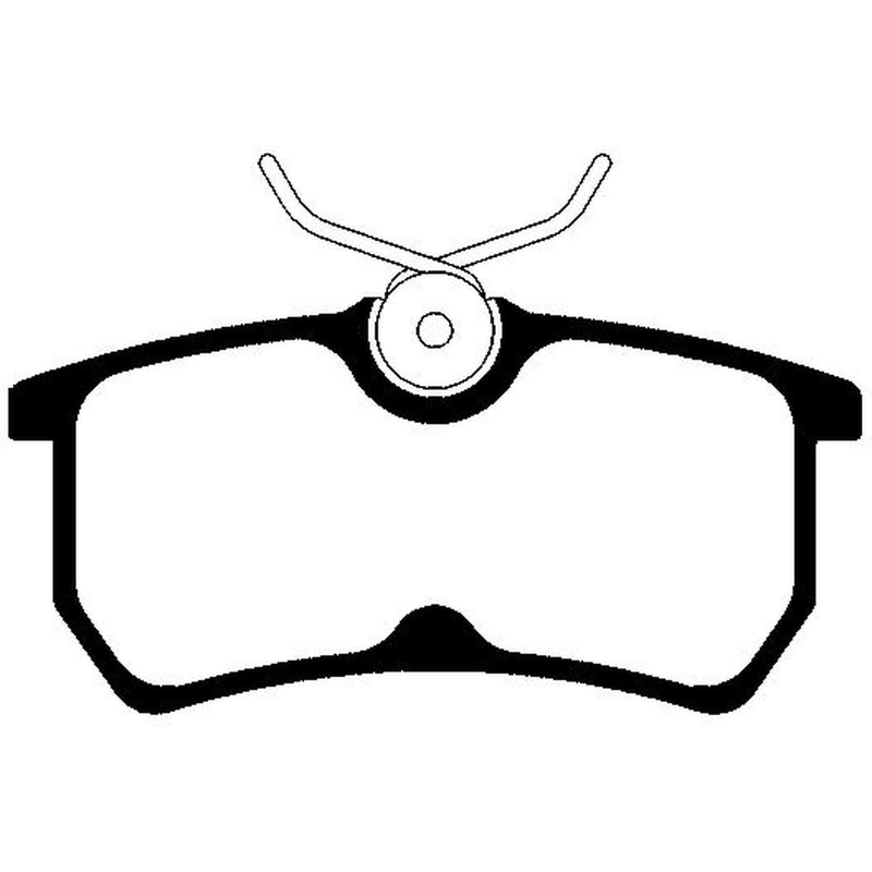 Abtex Rear Brake Pad Set PLU3628