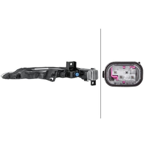 Hella Direction Indicator Light Right Front 2BE 012 170-021