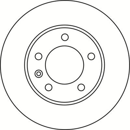 Abtex 2 x Solid Rear Brake Discs BD1741S