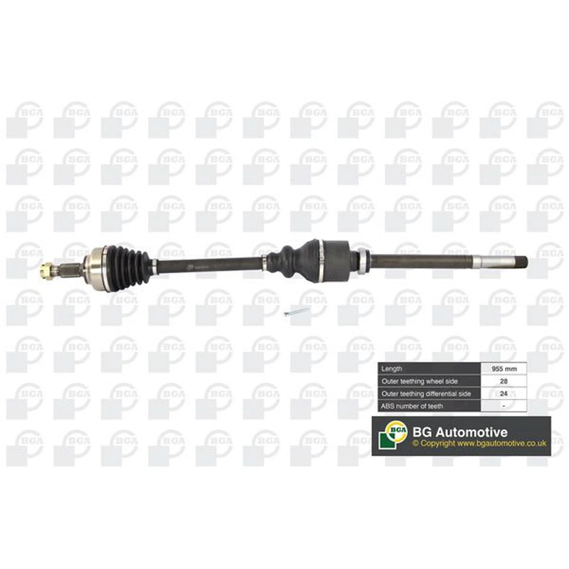 BGA CV Drive Shaft Driveshaft Front Right DS6736R