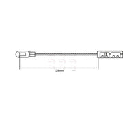Apec Handbrake Cable Left Rear CAB1487