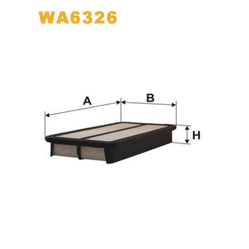 WIX Engine Air Filter WA6326