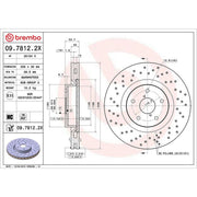 Brembo Xtra 2 x / Front Brake Discs 09.7812.2X