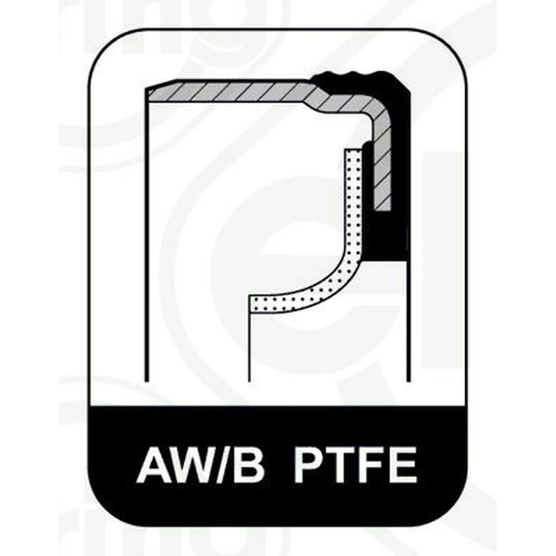 Elring Crankshaft Shaft Seal OD ID Wide 345.000