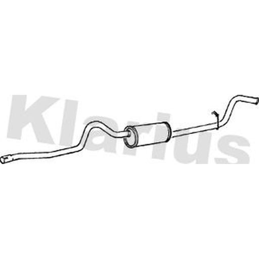 Klarius Box With Tail Pipe Rear FE48T