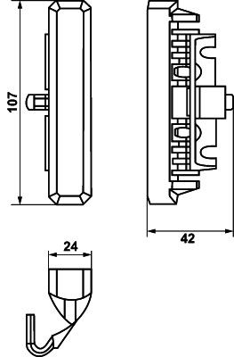 Hella 2XD 012 160-961 Strobe-type Beacon
