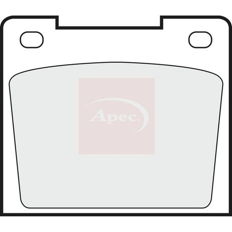 Apec Front Brake Pad Set PAD538
