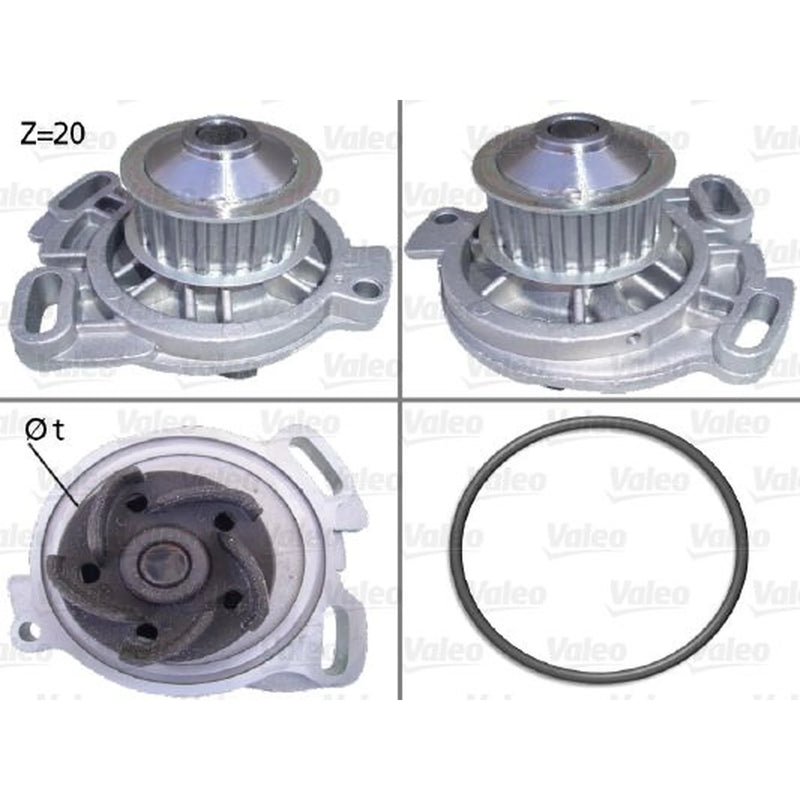 Valeo Engine Cooling Water Pump 506105