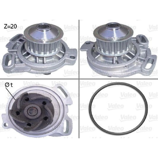 Valeo Engine Cooling Water Pump 506105